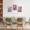 Flower Market Wall Art Henri Matisse Poster Prints Set of 3 Colorful Floral Painting Pictures Flower Canvas Wall Decor Aesthetic for Living Room Bedroom Bathroom 12"x16" Unframed
